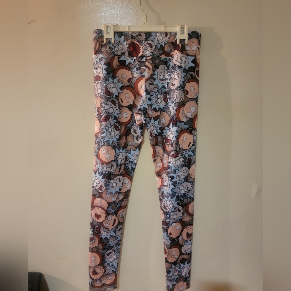 Society 6 Rick and Morty Leggings - Picture 2 of 5